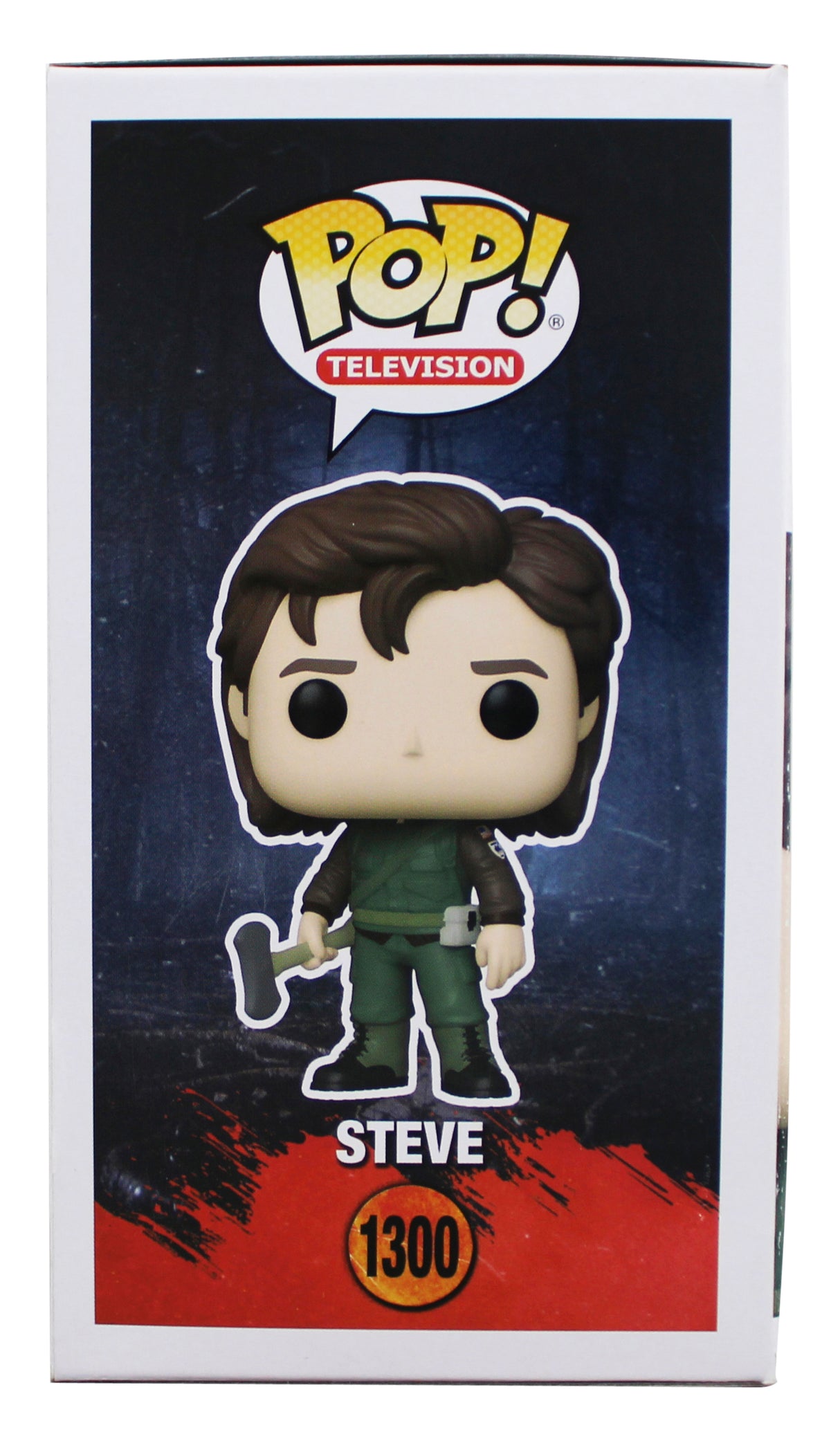 Joe Keery Stranger Things Signed Steve #1300 Funko Pop Vinyl Figure JSA #CE80239