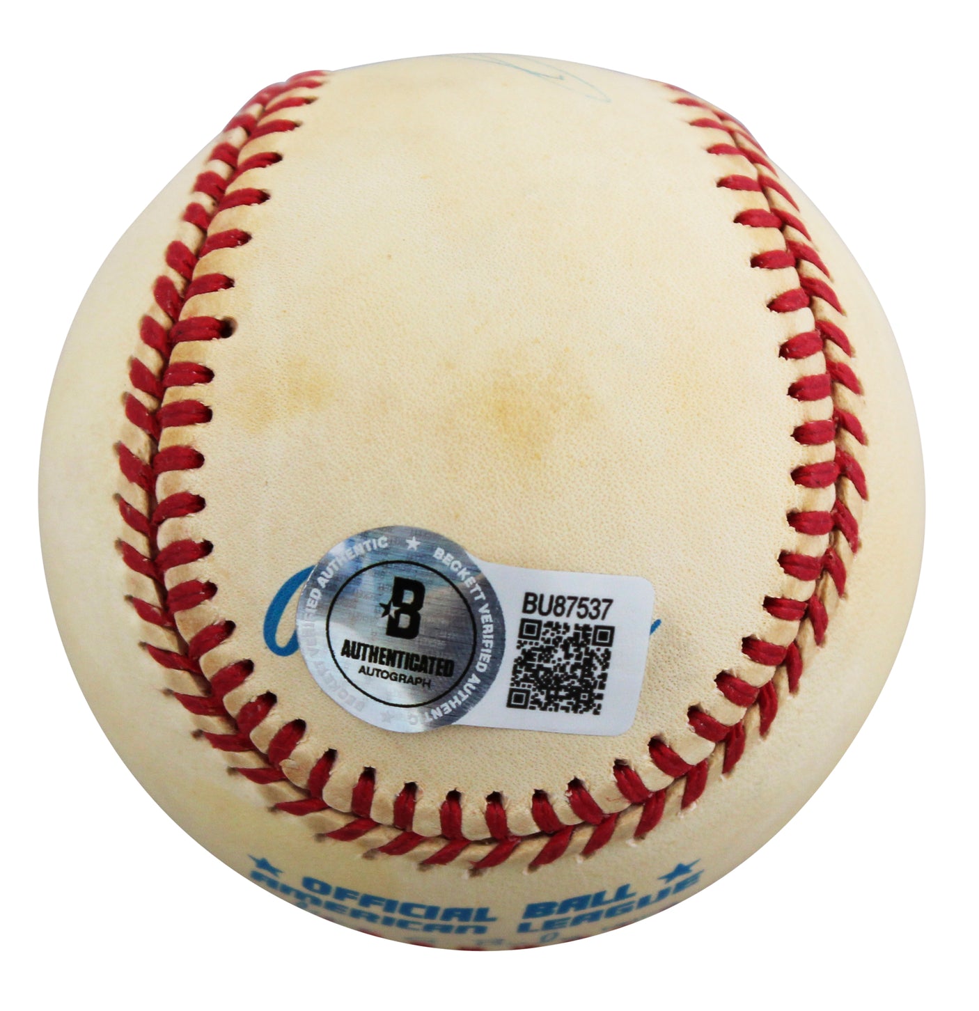 Athletics Jose Canseco "88 MVP" Signed Gene Budig OAL Baseball BAS #BU87537