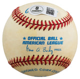 Athletics Jose Canseco "88 MVP" Signed Gene Budig OAL Baseball BAS #BU87537