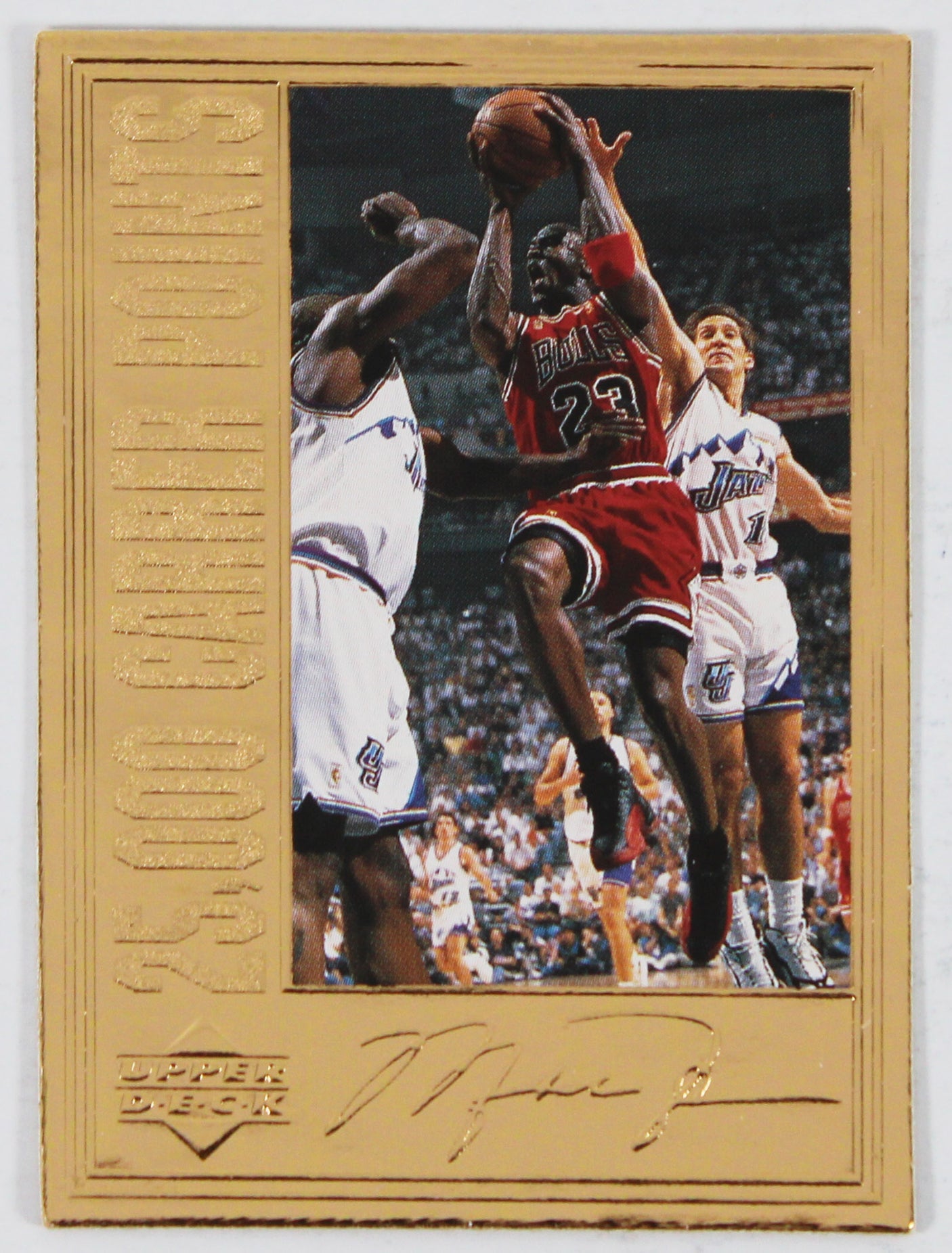 1999 Upper Deck 25,000 Career Points #1682/10000 22 Kt Gold Card Un-signed