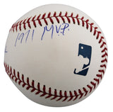 Athletics Vida Blue "71 Cy Young, 71 MVP" Signed OAL Baseball BAS #BU43401