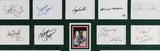 M*A*S*H (10) Alda, Farrell, Swit, Burghoff, Rogers Signed Framed Display BAS LOA