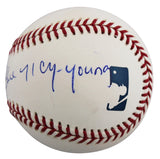 Athletics Vida Blue "71 Cy Young, 71 MVP" Signed OAL Baseball BAS #BU43404