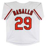 Samuel Basallo "MLB Debut 8/17/25" Authentic Signed White Pro Style Jersey BAS