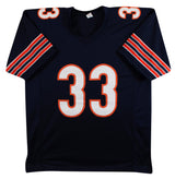 Charles Tillman "Peanut Peanut" Signed Navy Pro Style Jersey BAS Wit #4W645174