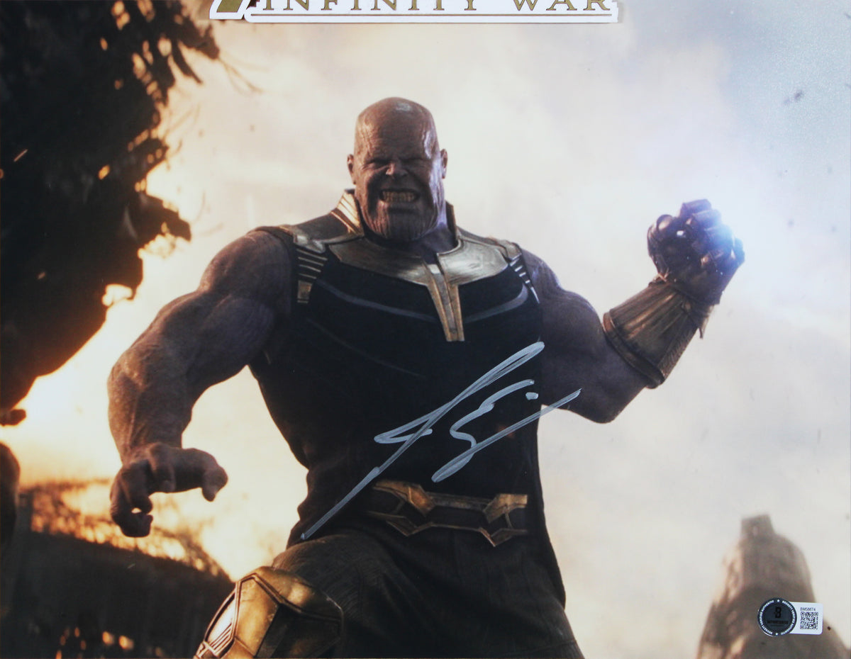 Josh Brolin Avengers Infinity War Signed 11x14 Framed Photo BAS #BM58674