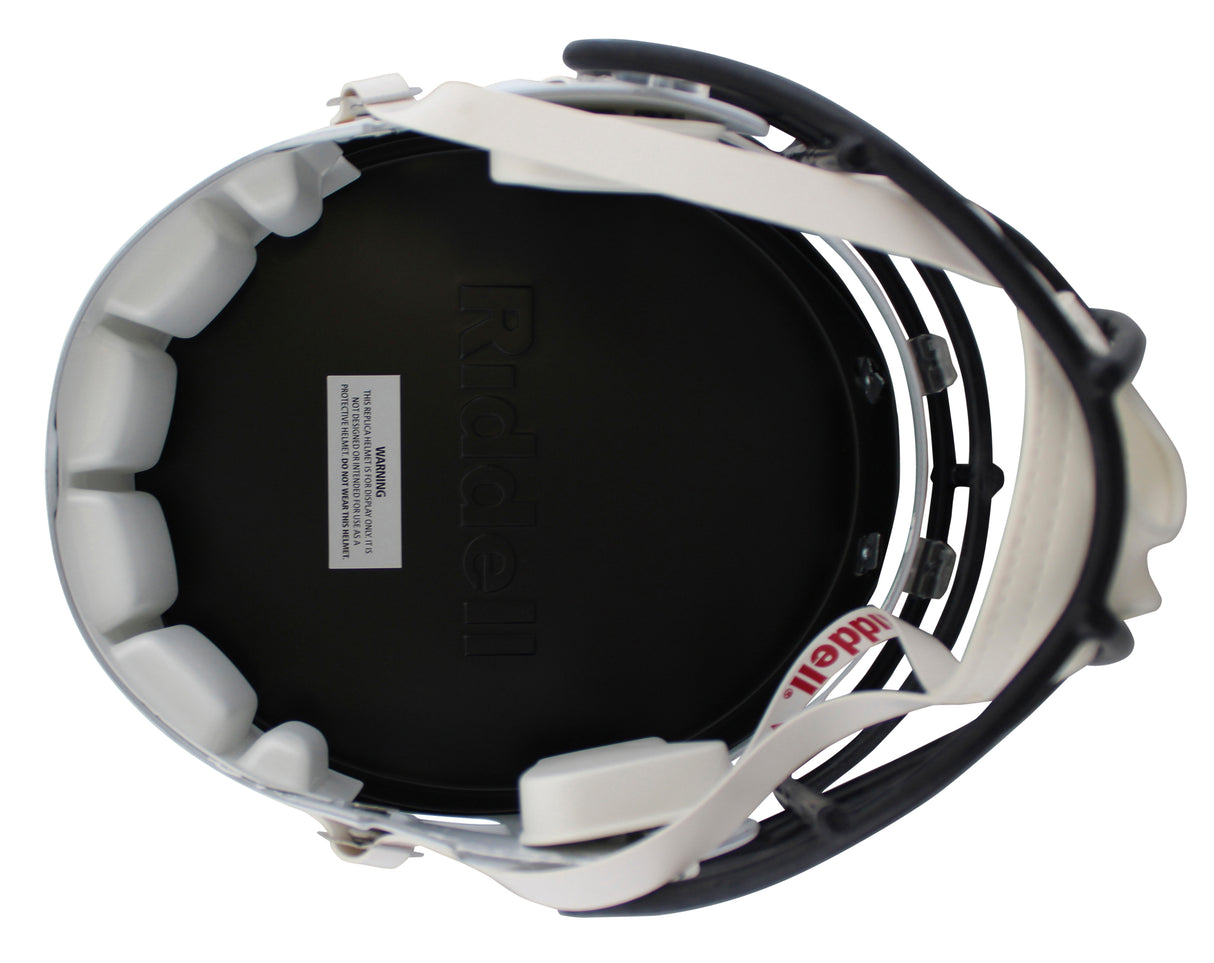 Penn State Abdul Carter Signed Full Size Speed Rep Helmet W/ Case BAS Witnessed