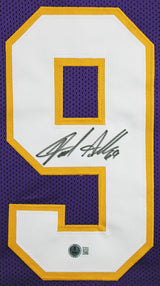 Jared Allen Authentic Signed Purple Pro Style Framed Jersey BAS Witnessed