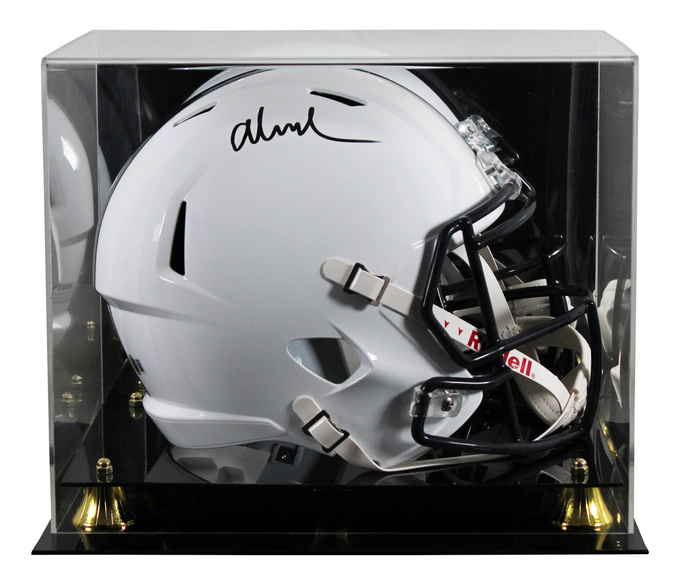 Penn State Abdul Carter Signed Full Size Speed Rep Helmet W/ Case BAS Witnessed