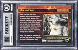 Elijah Wood "Frodo" Signed 2002 Topps LOTR FOTR #134 Card Auto 10! BAS Slabbed
