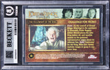 Elijah Wood "Frodo" Signed 2004 Topps Chrome LOTR #18 Card Auto 10! BAS Slabbed