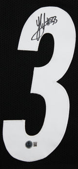 Jack Sawyer Authentic Signed Black Pro Style Framed Jersey BAS Witnessed