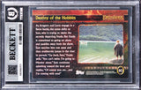 Elijah Wood "Frodo" Signed 2001 Topps LOTR FOTR #80 Card Auto 10! BAS Slabbed