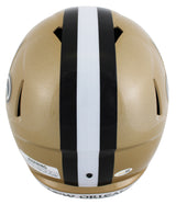 Saints Jonathan Vilma "SB XLIV Champ" Signed F/S Speed Rep Helmet W/ Case JSA W