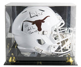 Texas Vince Young "05 Nat'l Champs" Signed F/S Speed Rep Helmet W/ Case BAS W 2