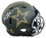 Cowboys Deion Sanders Signed STS IV Speed Mini Helmet BAS Witnessed #4W108516