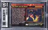 Elijah Wood "Frodo" Signed 2001 Topps LOTR FOTR #45 Card Auto GM 10! BAS Slabbed