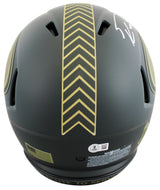 49ers George Kittle Signed STS IV Full Size Speed Proline Helmet W/ Case BAS Wit