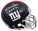 Giants Y.A. Tittle "HOF 71" Authentic Signed VSR4 Rep Mini Helmet BAS