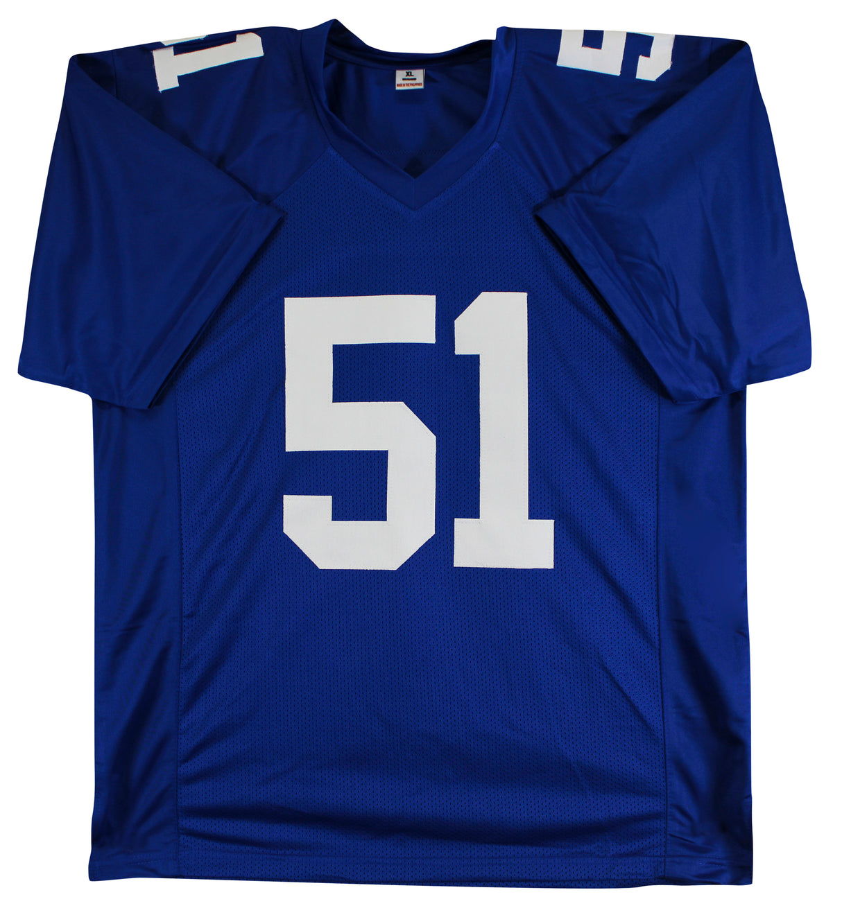Abdul Carter Authentic Signed Blue Pro Style Jersey Autographed BAS Witnessed
