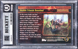 Elijah Wood "Frodo" Signed 2001 Topps LOTR FOTR #33 Card Auto 10! BAS Slabbed