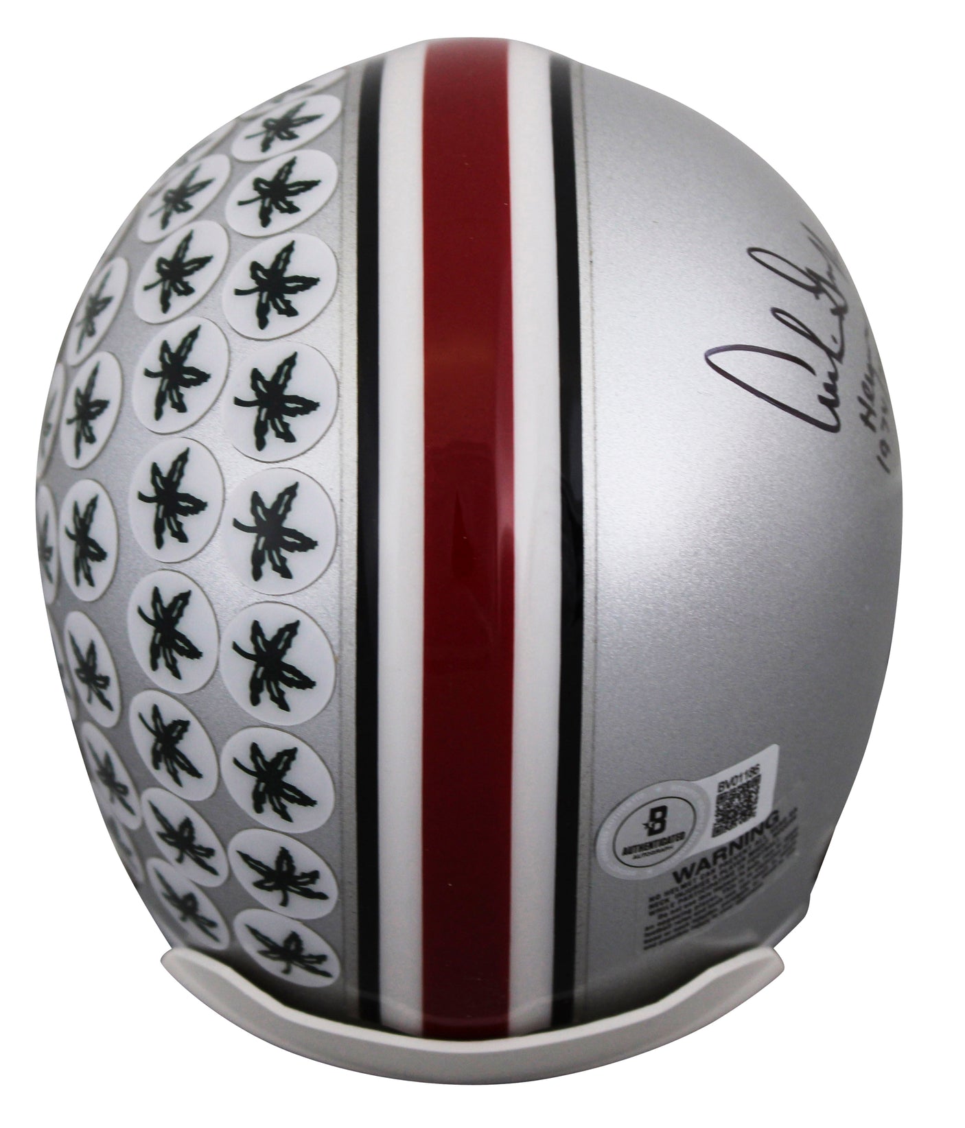 Ohio State Archie Griffin "HT 1974/75" Signed VSR4 Rep Mini Helmet W/ Case BAS