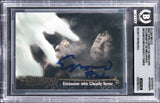 Elijah Wood "Frodo" Signed 2002 Topps LOTR Update #119 Card Auto 10! BAS Slabbed