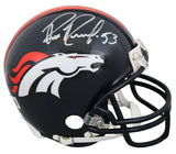 Broncos Bill Romanowski Authentic Signed VSR4 Rep Mini Helmet W/ Case BAS