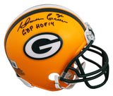 Packers Ahman Green "GBP HOF 14" Authentic Signed VSR4 Rep Mini Helmet BAS 1