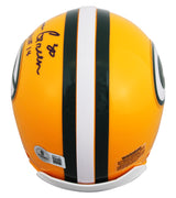 Packers Ahman Green "GBP HOF 14" Authentic Signed VSR4 Rep Mini Helmet BAS 2