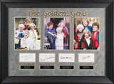 Golden Girls (4) White, Arthur, Getty & McClanahan Signed Framed Display BAS 1