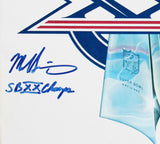 1985 Bears (3) McMahon, Singletary & Hampton Signed Official SB XX Program BAS