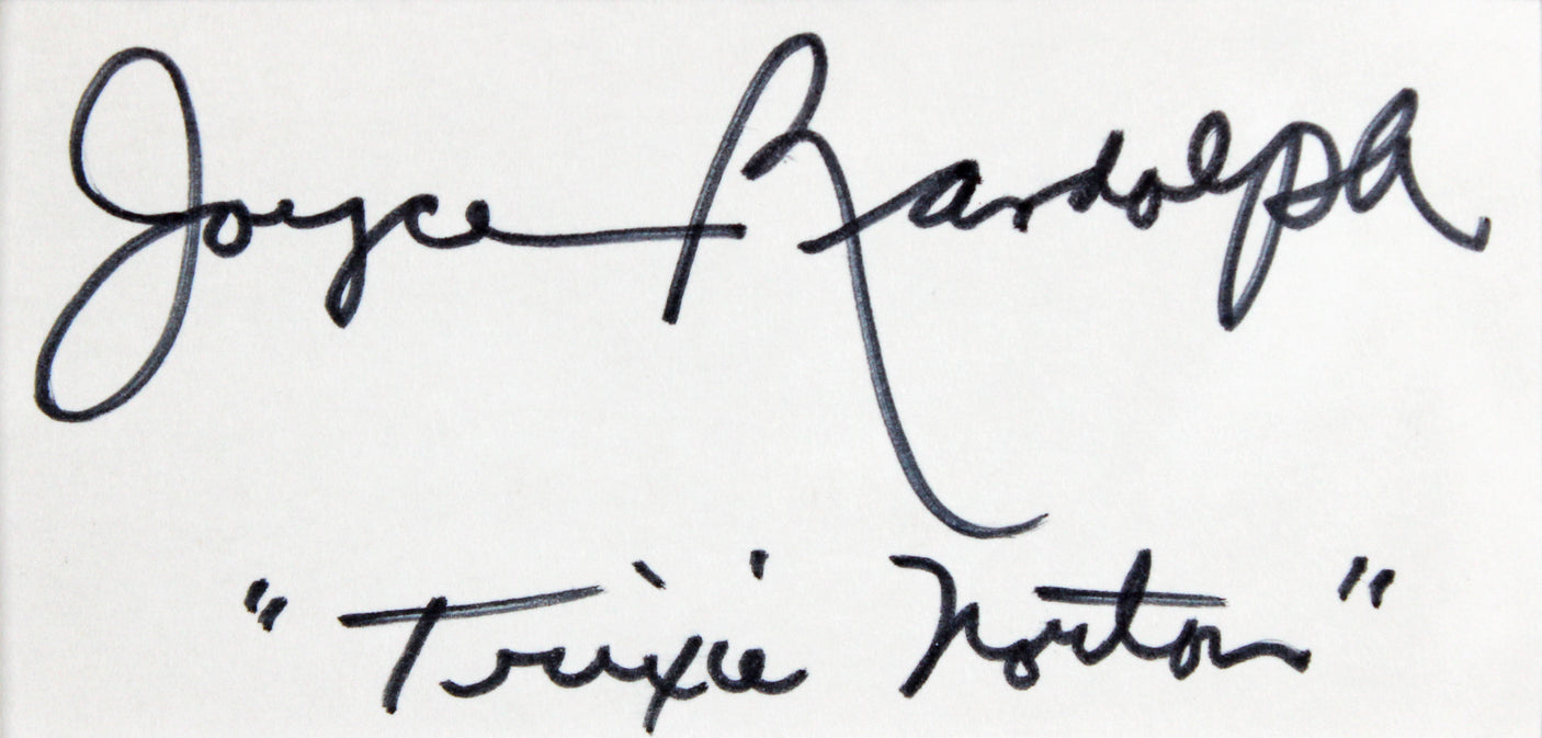 Honeymooners (4) Gleason, Meadows, Randolph & Carney Signed Framed Display BAS