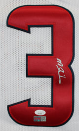 Tank Dell Authentic Signed White Pro Style Jersey Autographed JSA