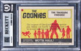 Sean Astin "Mikey" Signed 1985 Topps The Goonies TTF #49 Card Auto 10! BAS Slab