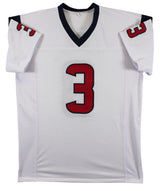 Tank Dell Authentic Signed White Pro Style Jersey Autographed JSA