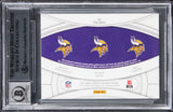(3) Jefferson, Moss & Carter Signed 2021 NT Mat #6 36/99 Card Auto 10! BAS Slab