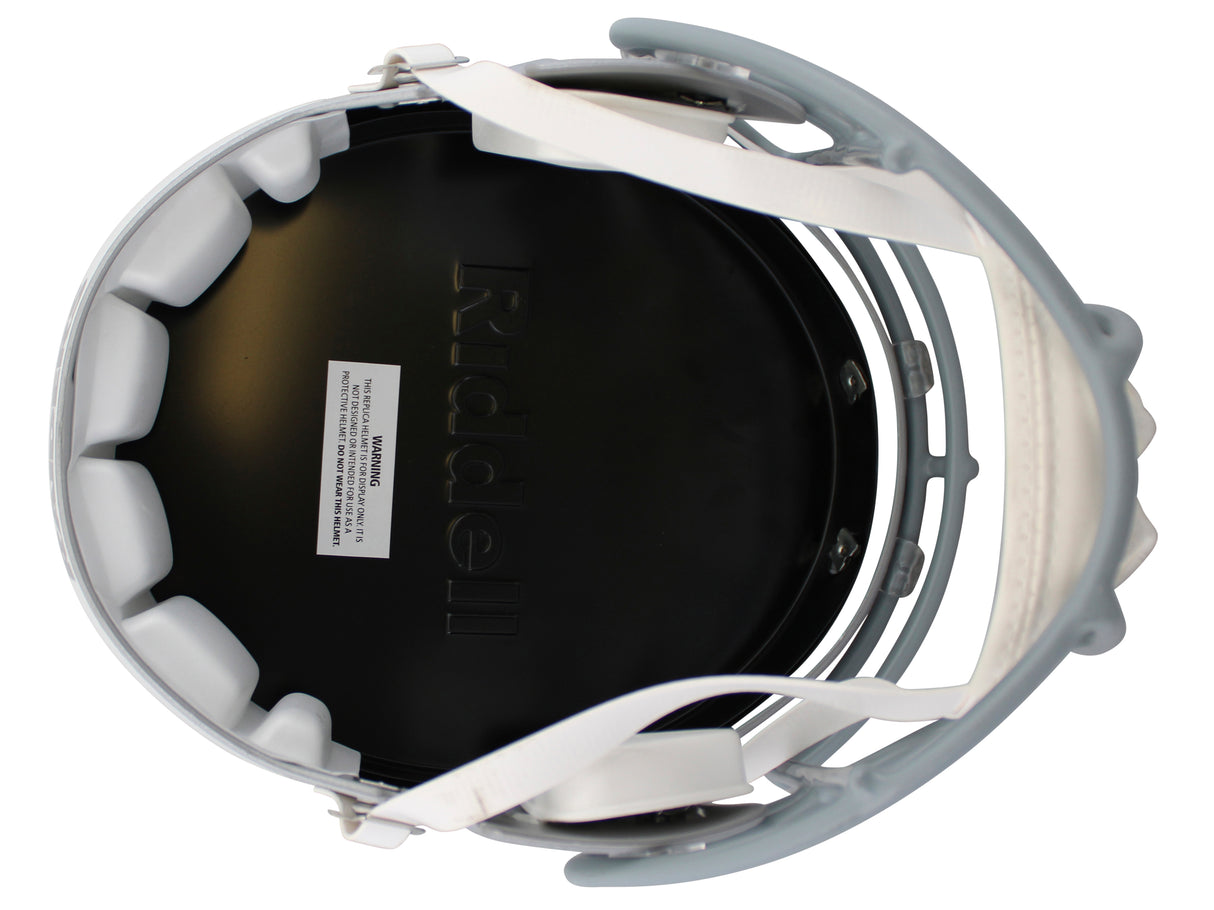 Raiders Maxx Crosby Signed Full Size Speed Rep Helmet Fanatics #QL84450374