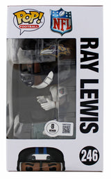 Ravens Ray Lewis Authentic Signed #246 Funko Pop Vinyl Figure BAS Witnessed