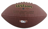 Steelers Kaleb Johnson Authentic Signed Wilson Super Grip Football BAS Witnessed