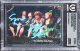 Elijah Wood & Sean Astin Signed 2001 Topps LOTR FOTR #35 Card Auto 10! BAS Slab