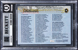 Elijah Wood & Sean Astin Signed 2002 Topps LOTR #91 Card Auto 10! BAS Slabbed