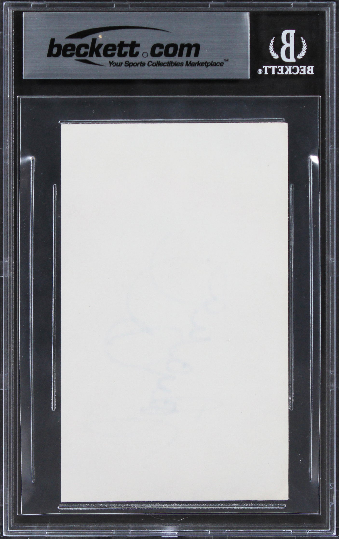 Tatyana Ali Fresh Prince of Bel-Air Authentic Signed 3x5 Index Card BAS Slabbed