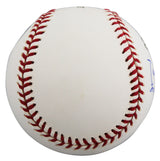 D-Backs Randy Johnson "WS MVP" Signed 2001 WS Logo OML Baseball BAS #BW88063