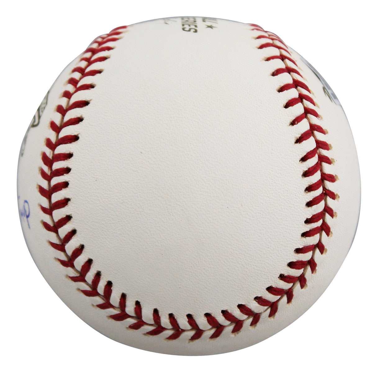 D-Backs Randy Johnson "WS MVP" Signed 2001 WS Logo OML Baseball BAS #BW88063