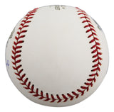 D-Backs Randy Johnson "WS MVP" Signed 2001 WS Logo OML Baseball BAS #BW88063