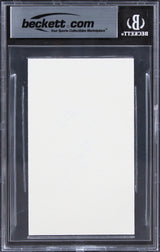 Rosanna Arquette Crash "Peace" Authentic Signed 3x5 Index Card BAS Slabbed 1