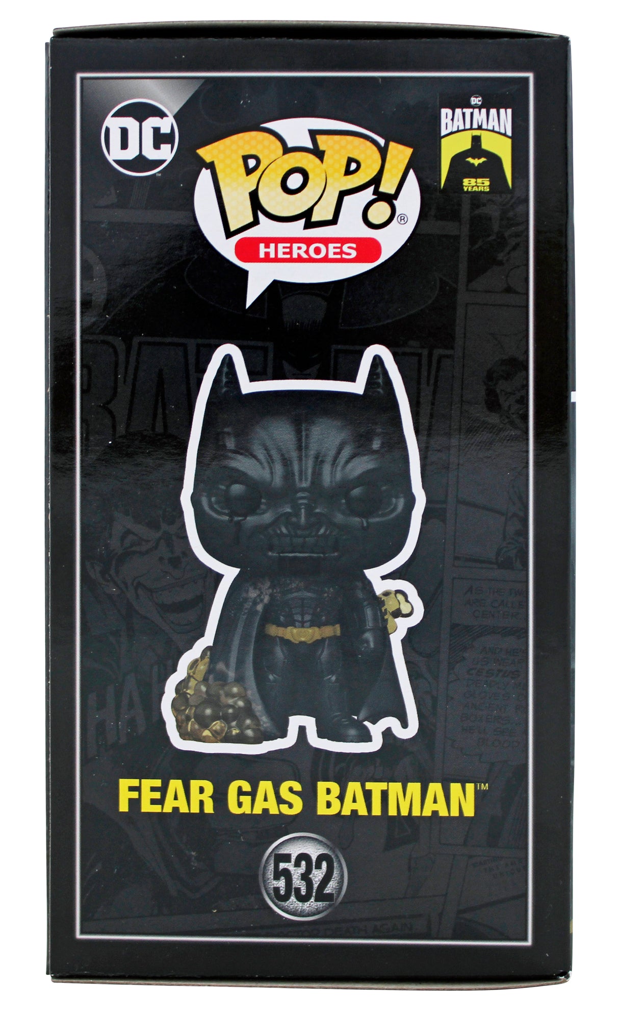 Christian Bale Batman Begins Signed #532 Fear Gas Funko Pop Vinyl Figure BAS