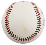 D-Backs Randy Johnson "WS MVP" Signed 2001 WS Logo OML Baseball BAS #BW88064
