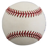 D-Backs Randy Johnson "WS MVP" Signed 2001 WS Logo OML Baseball BAS #BW88065